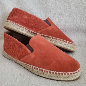 Lowered💥Bottega Veneta Mens Weave/Suede Espadrille Sz-38